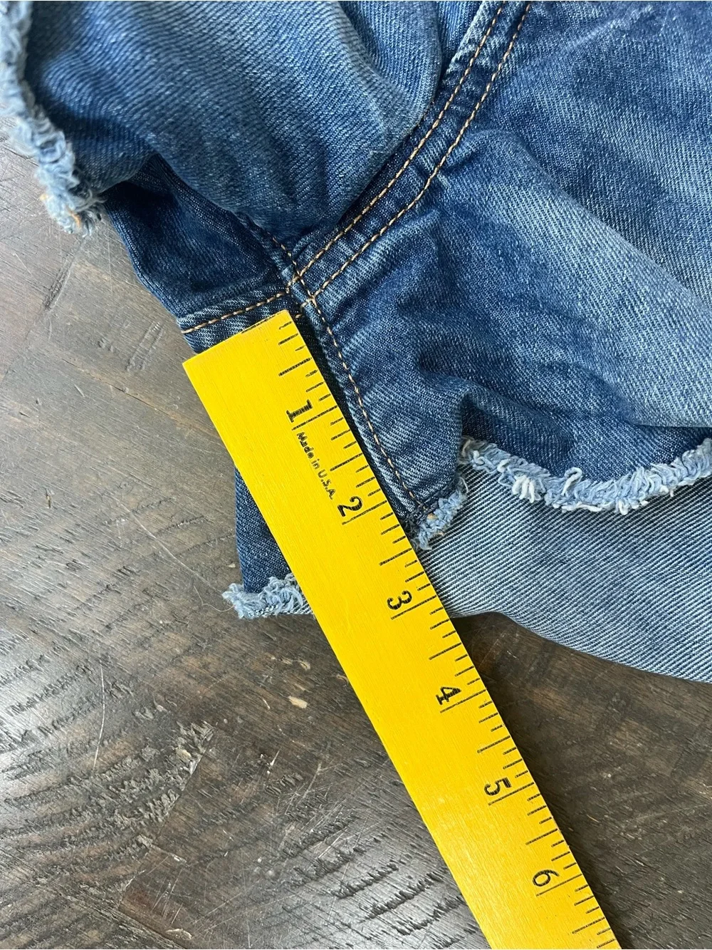 Old Navy Girls High-Rise Adjustable Waist Denim Cutoff Shorts - Size 12